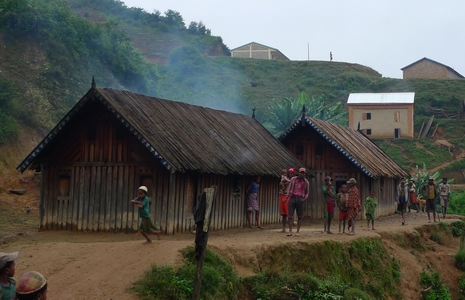 Maisons Zafimaniry en 2016.
